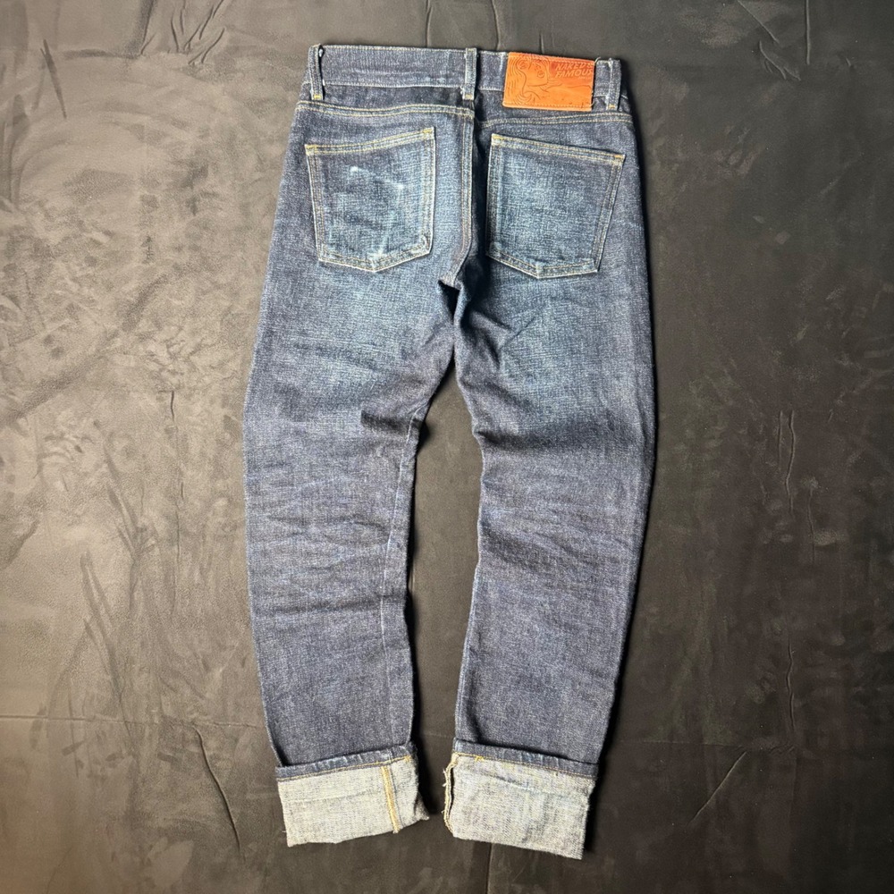 Modern Mens Naked & Famous Selvedge Okayama Spirit Indigo Denim Jeans 30